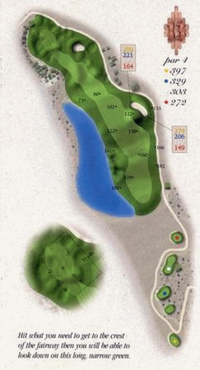 Hole 13 | Par 4 | HDCP 4