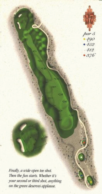 Hole 18 | Par 4 | HDCP 8