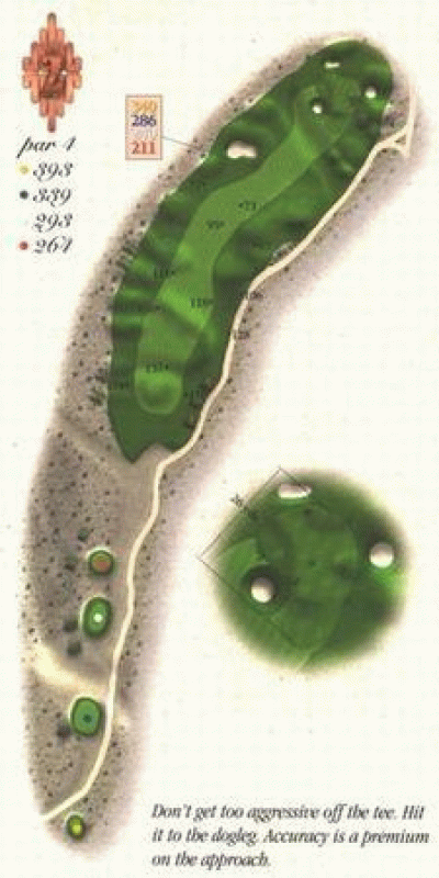 Hole 2 | Par 4 | HDCP 9