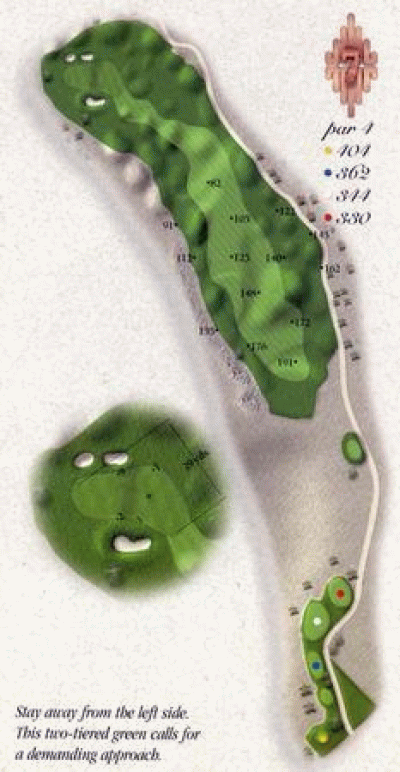 Hole 7 | Par 4 | HDCP 3