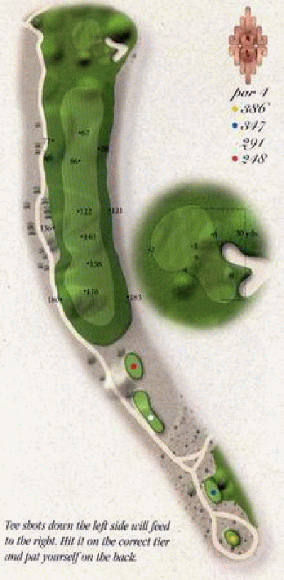 Hole 8 | Par 4 | HDCP 13